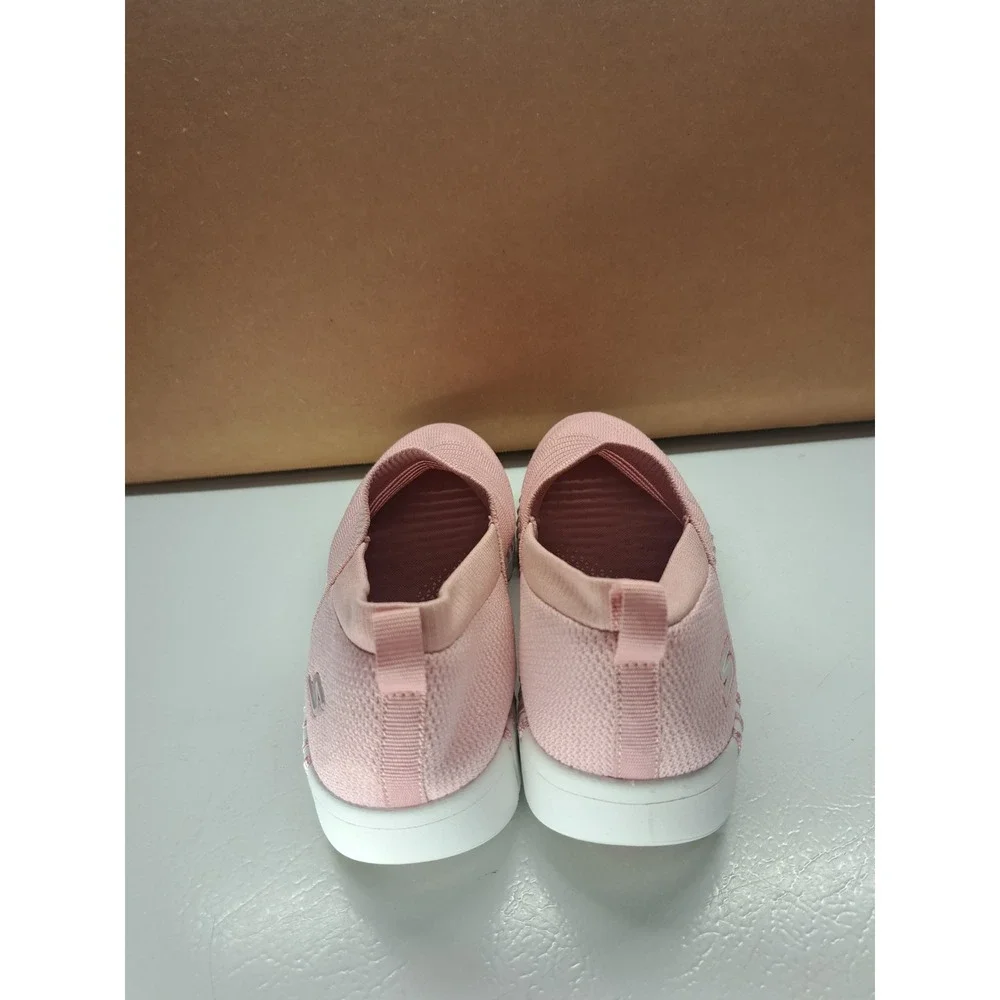 Skechers Goga Mat Shoes Womens 6.5 Go Walk Slip On Pink Casual Low Top SN124043 - Picture 4 of 9